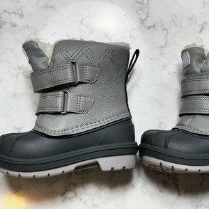 Cat and Jack grey winter boots